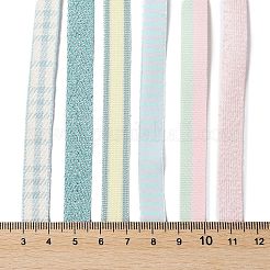 18 Yards 6 Styles Polyester Ribbon&nbsp;SRIB-Q022-F04