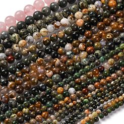 Natural Mixed Gemstone Beads Strands&nbsp;G-F591-03B