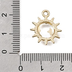 UV Plating Alloy Crystal Rhinestone Pendants&nbsp;RB-CBAD37D-11G