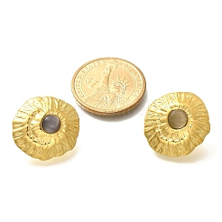304 Stainless Steel Plastic Stud Earrings&nbsp;EJEW-M070-02