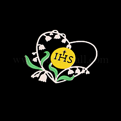 Heart Frame Carbon Steel Cutting Dies Stencils&nbsp;DIY-F028-21