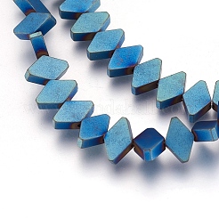 Electroplate Non-magnetic Synthetic Hematite Bead Strands&nbsp;G-I208-18F-I-L