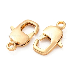 Brass Lobster Claw Clasps&nbsp;X-KK-H513-01A-G