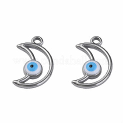 304 Stainless Steel Enamel Pendants&nbsp;STAS-N087-50-02P