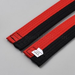 テコンドーベルト  格闘技パフォーマンスアクセサリー  レッド  3000x40x5mm&nbsp;AJEW-WH20022-73E-05