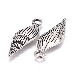 Tibetan Style Alloy Pendants&nbsp;TIBEP-20321-AS-RS