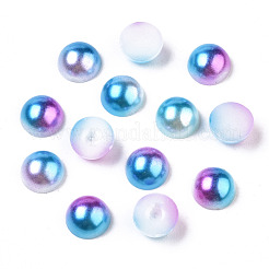 Imitation Pearl Acrylic Cabochons&nbsp;OACR-R063-8mm-01