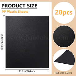 PP Plastic Sheets&nbsp;DIY-WH0430-761B