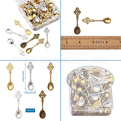 Tibetan Style Alloy Big Pendants&nbsp;TIBE-TA0001-24