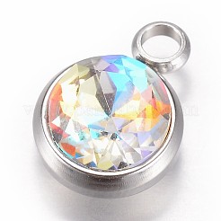 Glass Charms&nbsp;GLAA-G019-P05