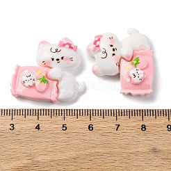 Cat Theme Opaque Resin Cabochons&nbsp;CRES-Z010-01C