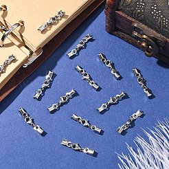 304ステンレススチール製ロブスタークロウ留め金20個  コー​​ドが終了すると  ステンレス鋼色  27mm&nbsp;STAS-YW0003-19
