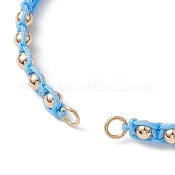 Polyester Braided Bead Bracelet Making&nbsp;AJEW-JB01250-05