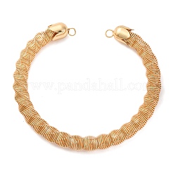 14mm Twist Iron Chain Necklaces&nbsp;NJEW-G163-02KCG