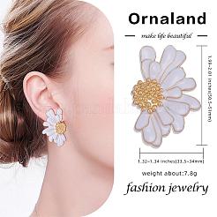 Vintage Flower Stud Earrings for Women&nbsp;JE1095E