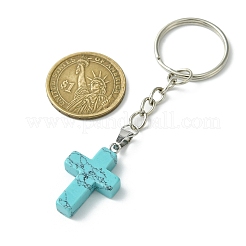 Gemstone Cross Keychain&nbsp;KEYC-JKC01159