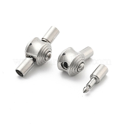 304 Stainless Steel European Clasps&nbsp;STAS-Z115-04P-05