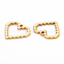 201 Stainless Steel Pendants&nbsp;STAS-N088-29G-NR