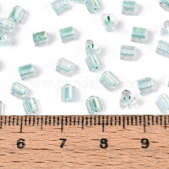 Transparent Inside Colours Glass Seed Beads&nbsp;SEED-T007-13N