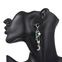 3 Pairs Brass Leverback Earrings&nbsp;EJEW-TA00792