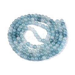 Ombre Effect Dyed Crackle Glass Beads Strands&nbsp;GLAA-Q106-01A-B26