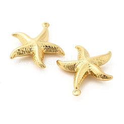 Starfish Brass Pendants&nbsp;KK-L237-004G
