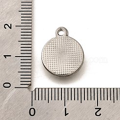 304 Stainless Steel Pendants&nbsp;STAS-C122-17P
