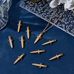 10Pcs Ion Plating(IP) 304 Stainless Steel Pendants&nbsp;STAS-BBC0006-58