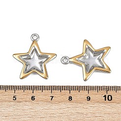 304 Stainless Steel Pendants&nbsp;STAS-L290-65GP