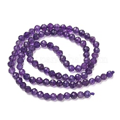 Natural Amethyst Beads Strands&nbsp;G-Z161-A02-4mm