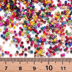 Glass Cylinder Beads&nbsp;SEED-S047-A-M