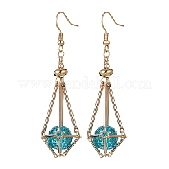 Brass Earring Hooks&nbsp;EJEW-TA00282