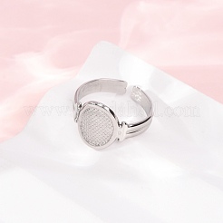 304 Stainless Steel Open Cuff Rings&nbsp;RJEW-P191-03P