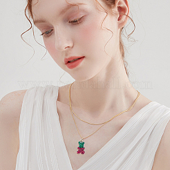 40Pcs 10 Colors Transparent Resin Pendants&nbsp;RESI-CP0001-11