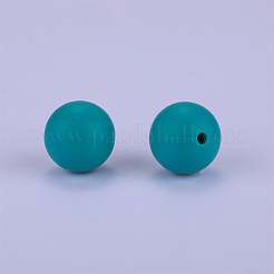 Round Silicone Focal Beads&nbsp;SI-JX0046A-28