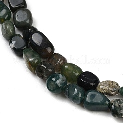 Natural Moss Agate Beads Strands&nbsp;G-Q060-D10