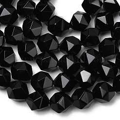 Natural Black Onyx  Beads Strands&nbsp;G-Z119-A04-02