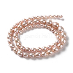 Natural Cultured Freshwater Pearl Beads Strands&nbsp;PEAR-E018-86