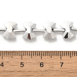 Electroplate Glass Beads&nbsp;EGLA-F163-01-FP01