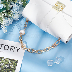 Love Heart Imitation Pearl Phone Case Chain&nbsp;FIND-WR0007-28
