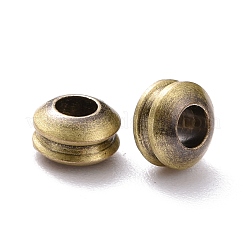 Rack Plating Brass Spacer Beads&nbsp;KK-F834-02BAB