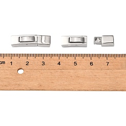 Tarnish Resistant 304 Stainless Steel Bayonet Clasps&nbsp;STAS-F122-34P