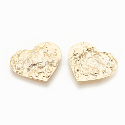 Brass Hammered Pendants&nbsp;KK-S345-093