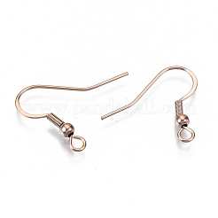 304 Stainless Steel French Earring Hooks&nbsp;X-STAS-S111-007RG-NR