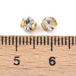 Flat Round Sew on Rhinestone Montee Beads&nbsp;STAS-B107-01A-01G