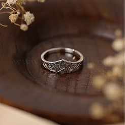 Star 925 Sterling Silver Finger Rings for Women&nbsp;FS-WG79BE7-02