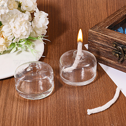 Glass Alcohol Burner&nbsp;AJEW-WH0166-78