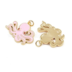 Brass Enamel Pendants&nbsp;KK-L240-01G-B01