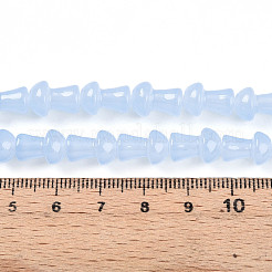 Baking Paint Glass Beads Strands&nbsp;DGLA-N007-01G