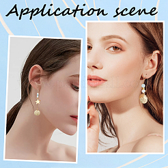 120Pcs 3 Style 304 Stainless Steel Hoop Earring Findings&nbsp;STAS-SP0001-27